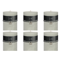 J-Line Cilinderkaars - poedergroen - 120U - XL