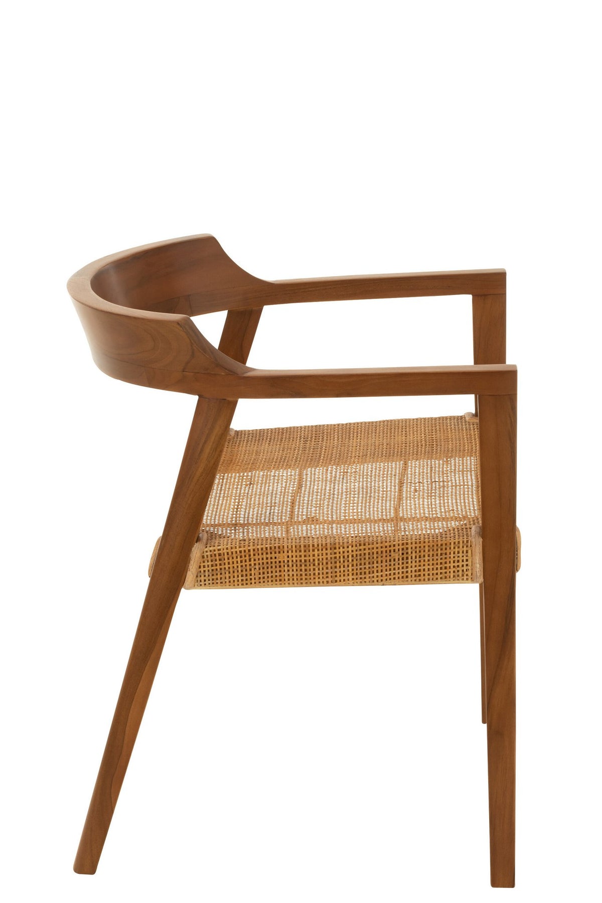 J-Line stoel Emma - hout - bruin