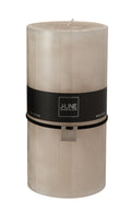 J-Line cilinderkaars Zand - beige - XXL - 150U