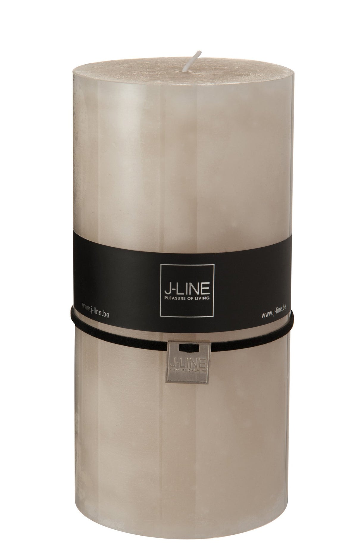 J-Line cilinderkaars Zand - beige - XXL - 150U