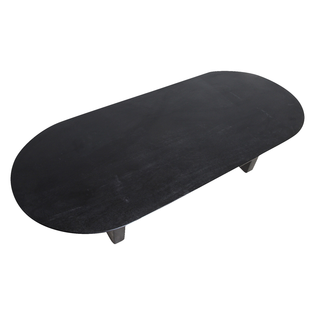 Bullnose salontafel zwart