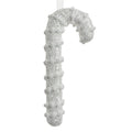 Kersthanger Zuurstok 17 cm Wit Kunststof