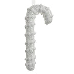 Kersthanger Zuurstok 17 cm Wit Kunststof