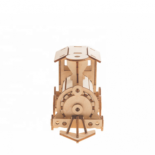 Bouwpakket Locomotief - hout