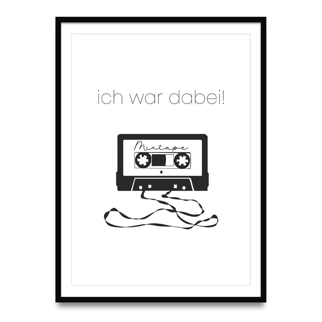 Mixtape - Poster 5er set