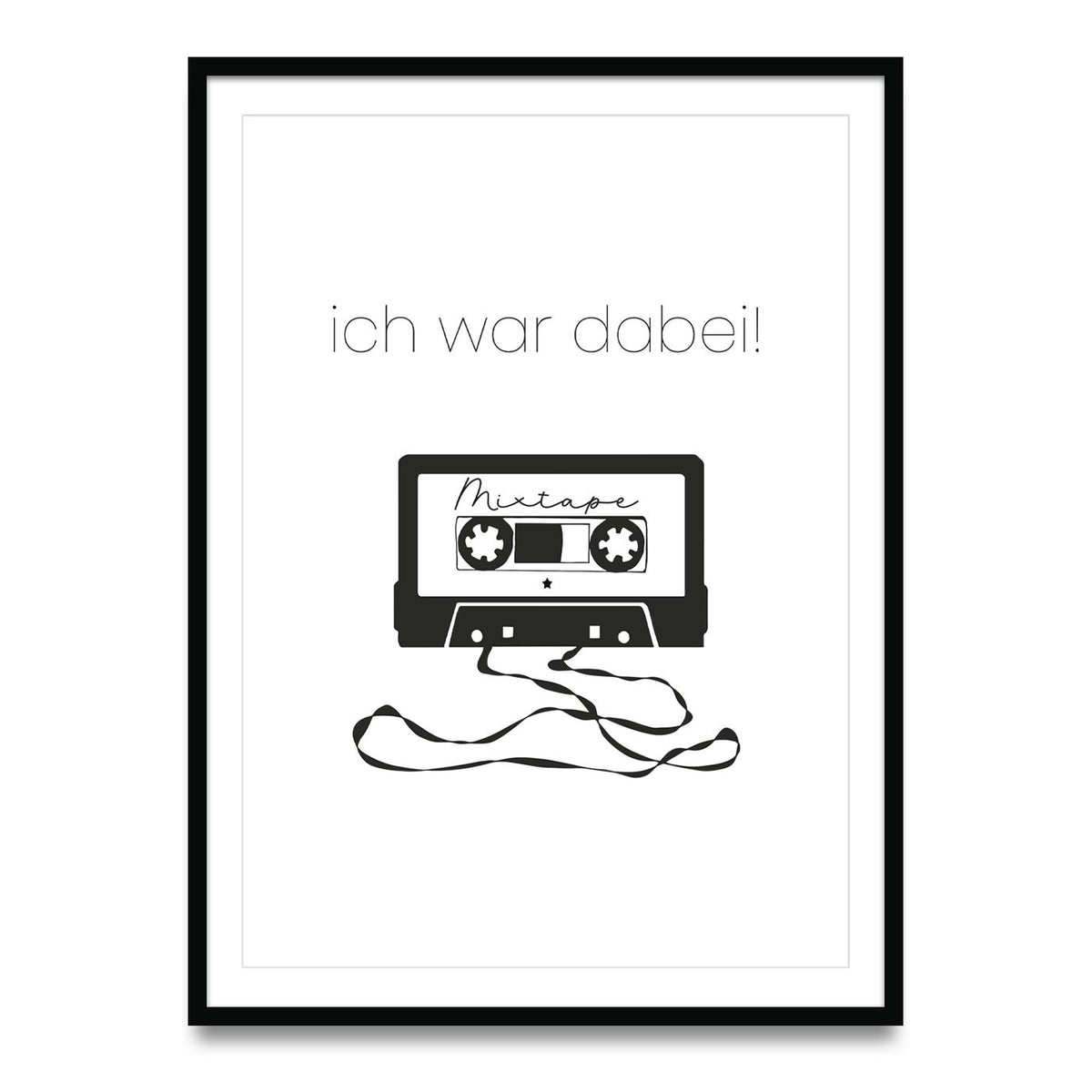 Mixtape - Poster 5er set