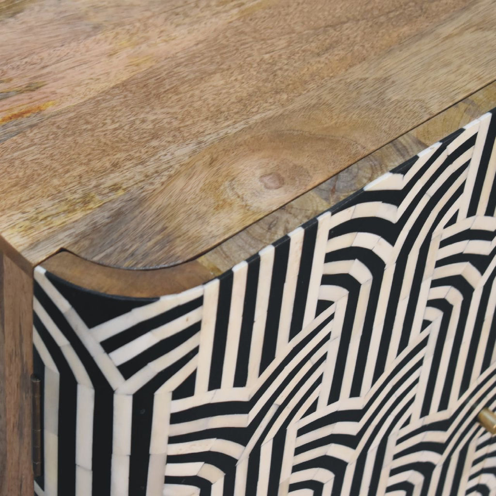 Massief houten Edessa buffet met beeninleg