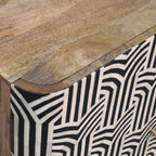 Massief houten Edessa buffet met beeninleg
