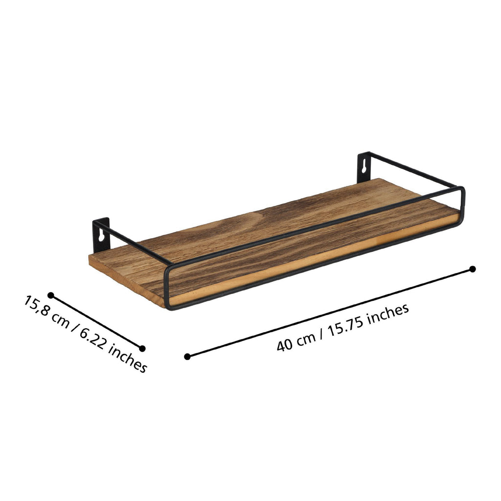 Wandmeubel Mahatsar Bruin 40x16x5cm