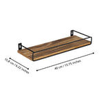 Wandmeubel Mahatsar Bruin 40x16x5cm