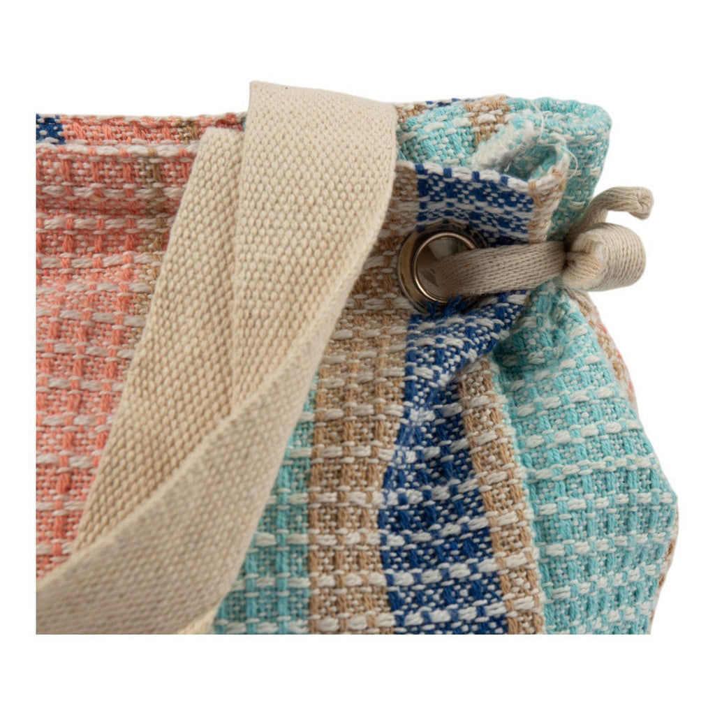 Reistas Waffle blauw 35x35x15cm
