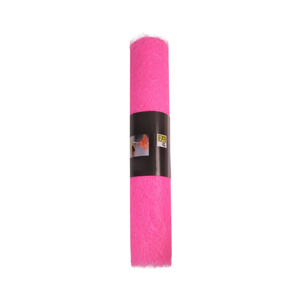 Decoweb Tafelband roze 60cmx25mtr