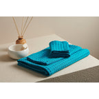 Katoenen wafelhanddoek - Badset