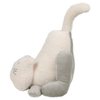 Deurstopper kat staart roze 18x15x17 cm