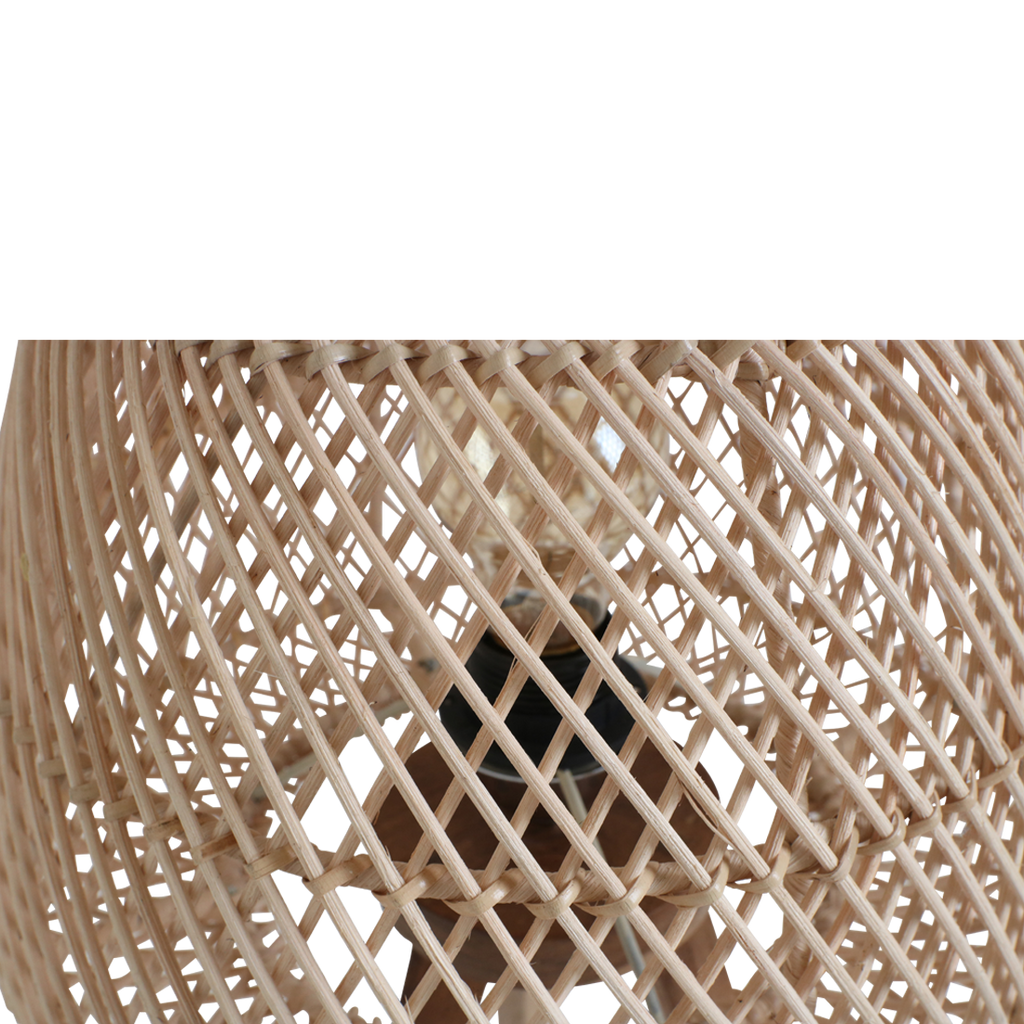 Maze driepoot tafellamp naturel