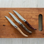 Steakmes bruin Corta - Set van 4
