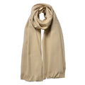 Wintersjaal Dames 50x180 cm Beige Acryl Sjaal
