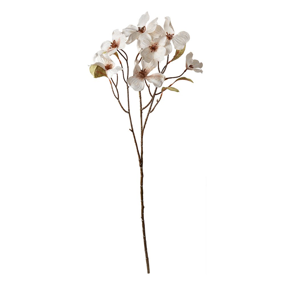Kunstbloem 72 cm Wit Kunststof
