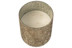 J-Line geurkaars Luxuria - Cookie Crunch - glas - brons - XL - 120U