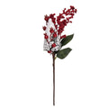 Kerstdecoratie 9x8x36 cm Rood Kunststof