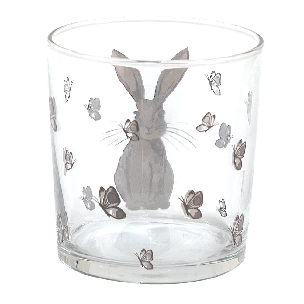 Waterglas 250 ml Glas Konijn Drinkbeker