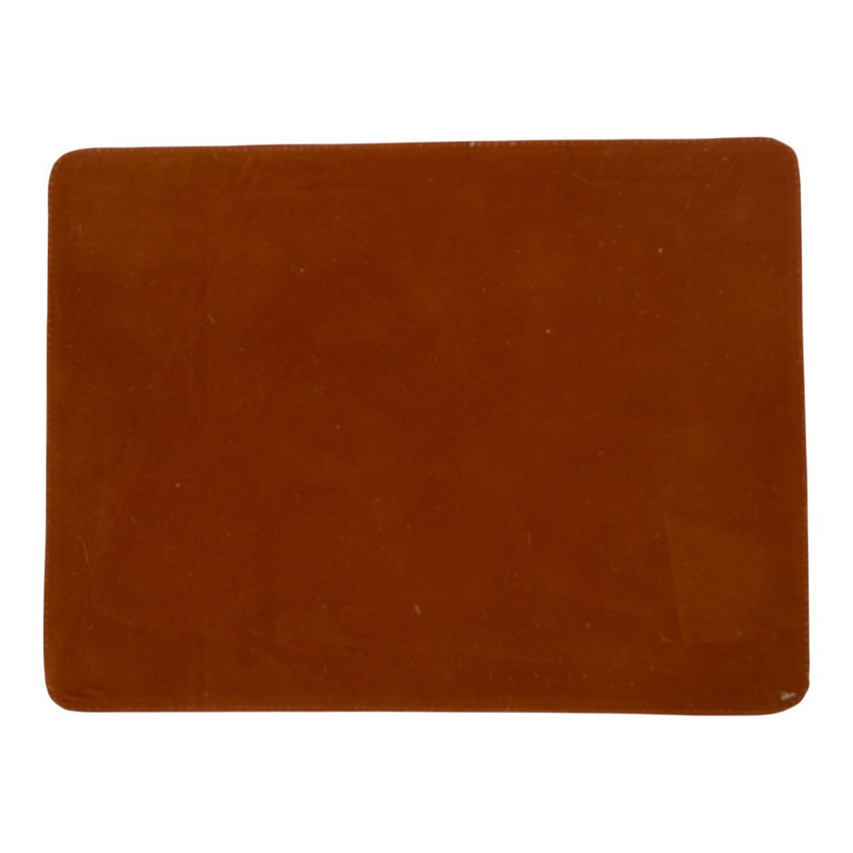 Placemat koehuid rechthoek bruin/wit 30x40cm