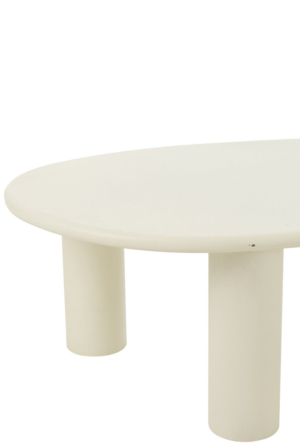J-Line bijzettafel Bali - hout - wit - large