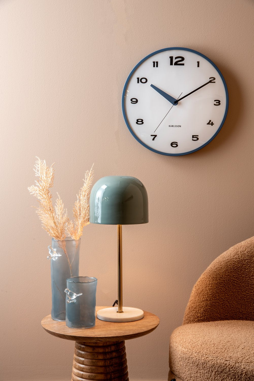 Wandklok Brisk Dome