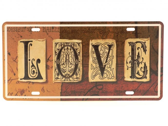 Retro Wandbord 15x30