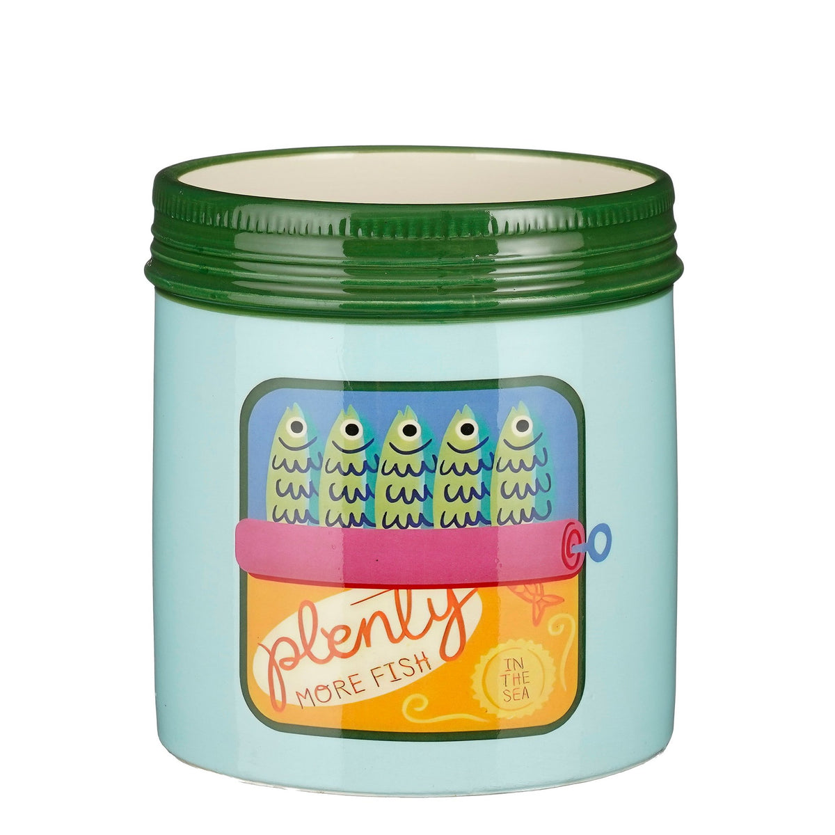 Pot sardines groen