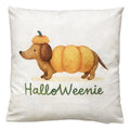 Sierkussen 45x45 cm Geel Polyester Teckel