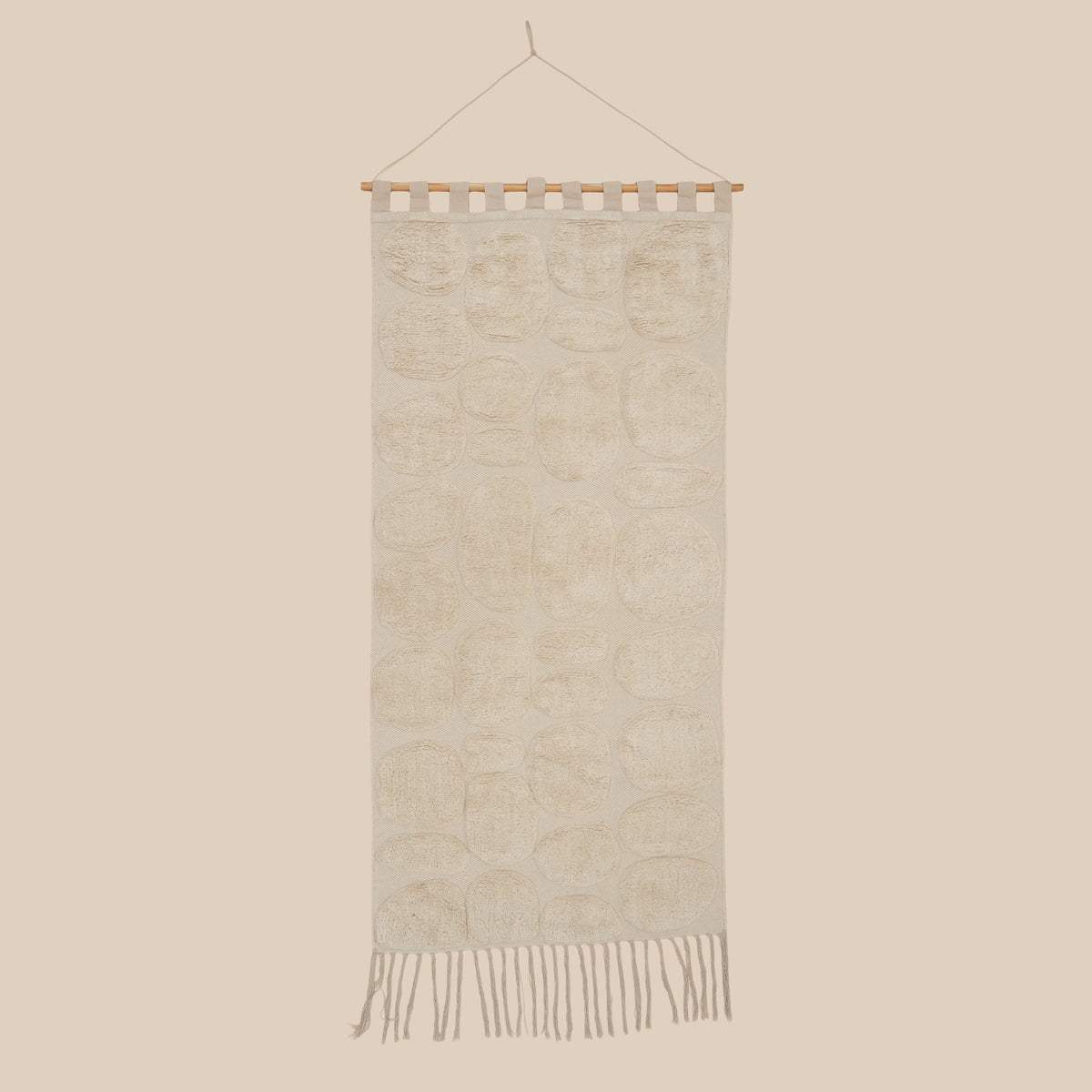 Pebble Harmony Getuft Muurhanger | Katoen Textielkunst