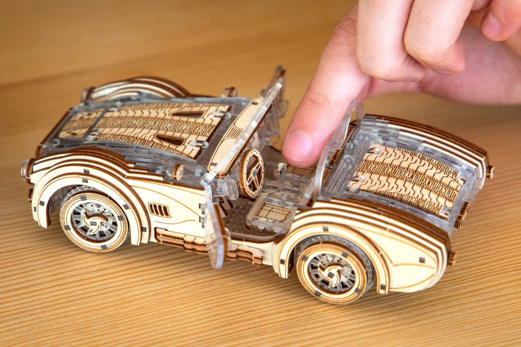 Veter Models 3D Modelbouwpakket, Speedster V2, AKV-02 16,4x8x5,5cm
