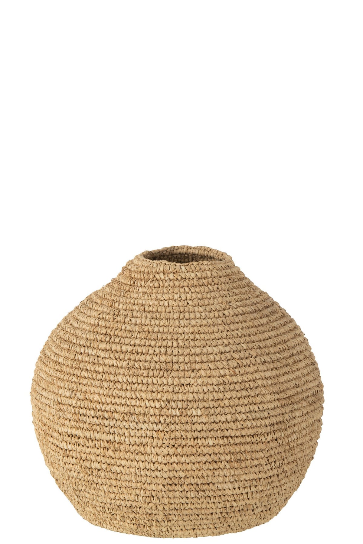 J-Line vaas Rond - gras - naturel - Ø 44 cm
