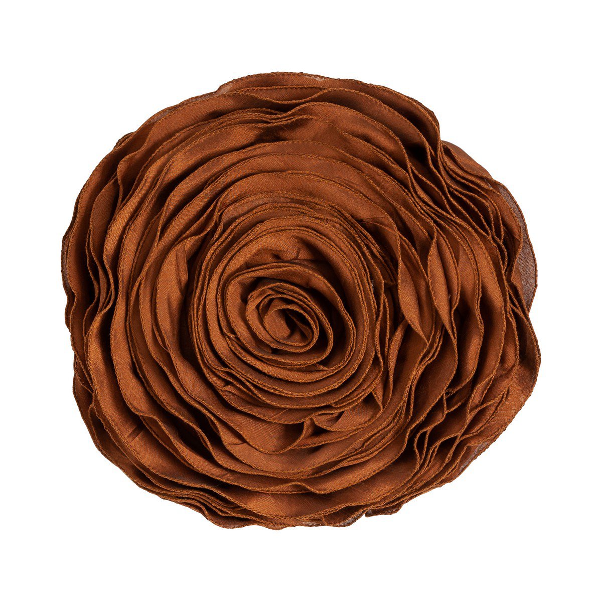 Bella kussen bruin dia40cm