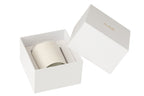 J-Line geurkaars Leder - Grape White - glas - wit - 40U