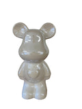 Keramische beer 18 cm zwarte kopie 1
