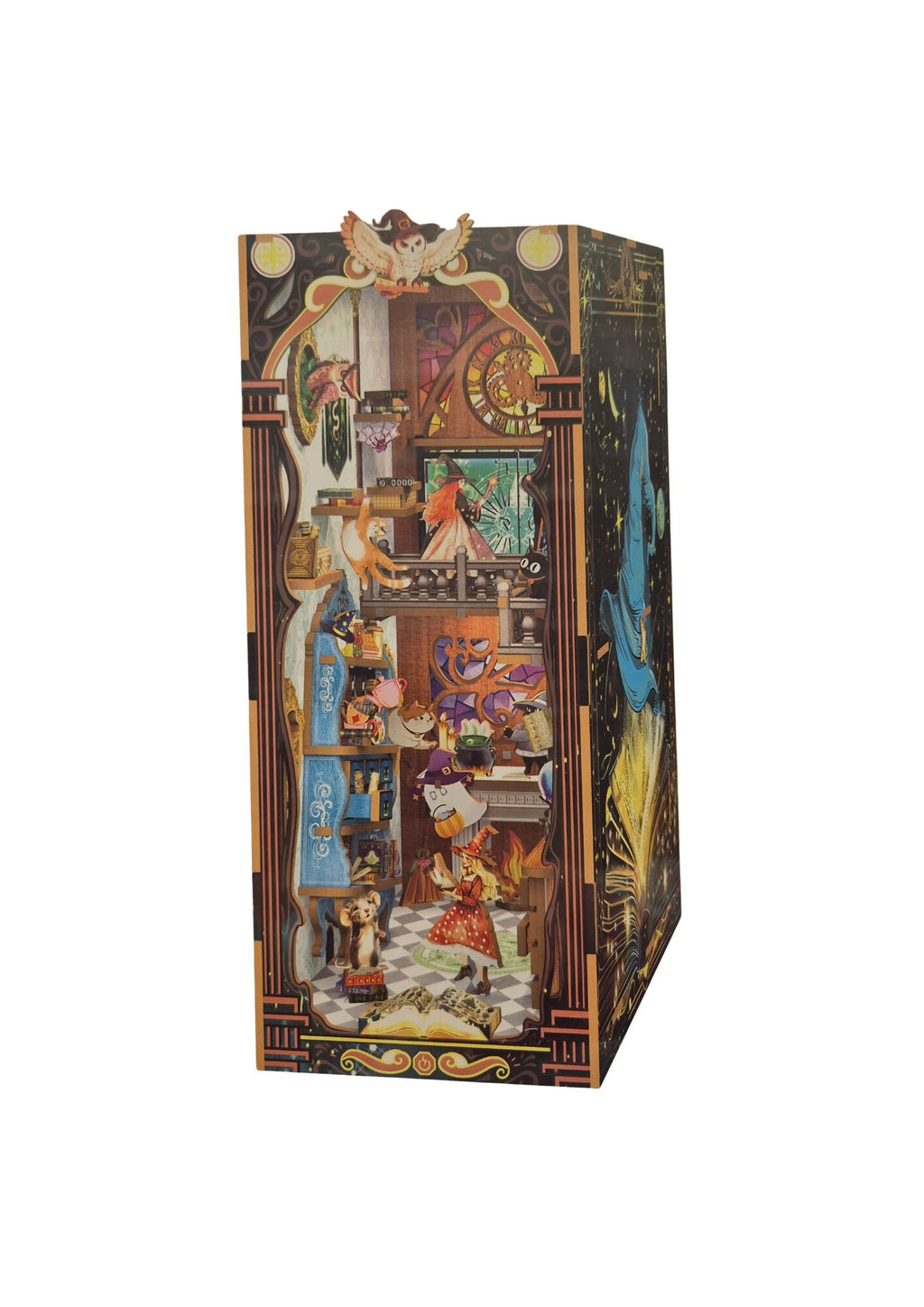 Inspirebox, 3D Booknook, Mystical Magical Power, BE011923, 18,6x10x25,2cm
