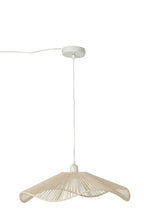 J-Line hanglamp Touw - vlas - greige - large