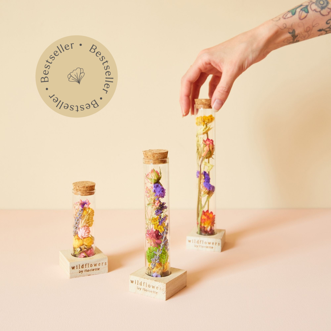 Droogbloemen Wensfles – Multi