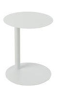 J-Line bijzettafel Rond - metaal - wit