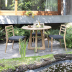 Verano teakhouten ronde tuintafel - Ø100 cm