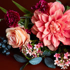 Classic Artificial Bouquet - Bourgondië