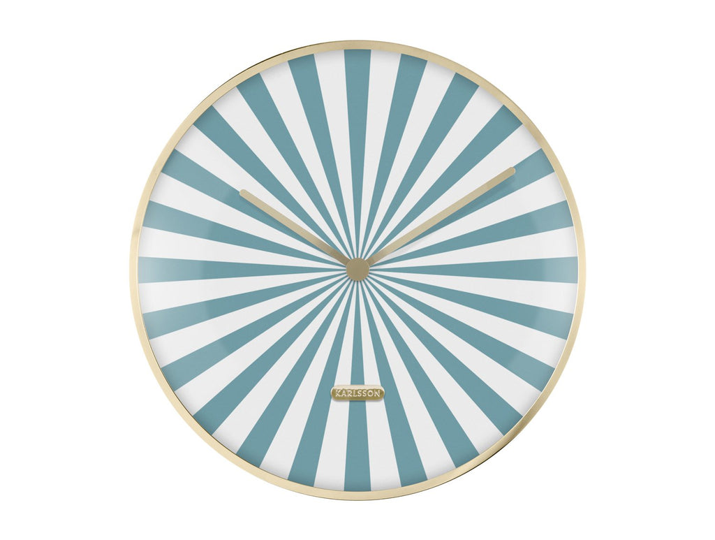 Wandklok Candy Swirl Dome