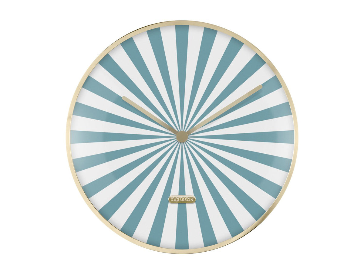 Wandklok Candy Swirl Dome