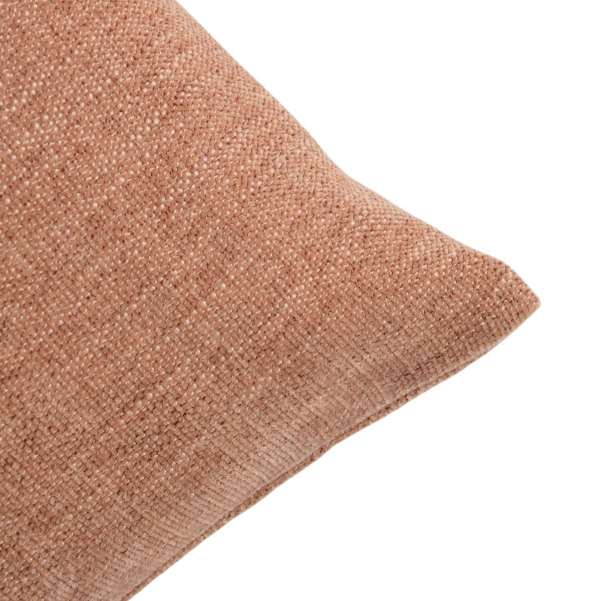 Kussen Queen chenille roze 45x45cm
