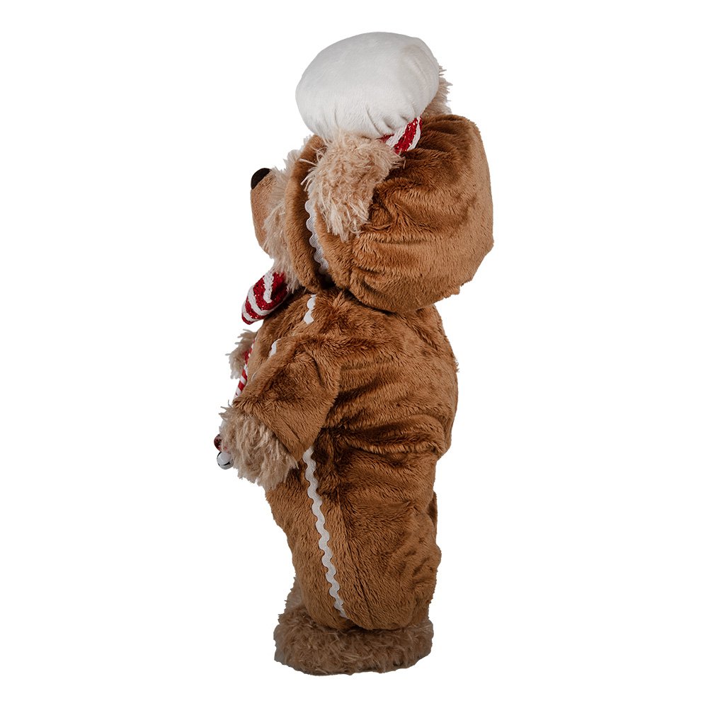 Kerstdecoratie Beeld Beer 43 cm Bruin Kunststof