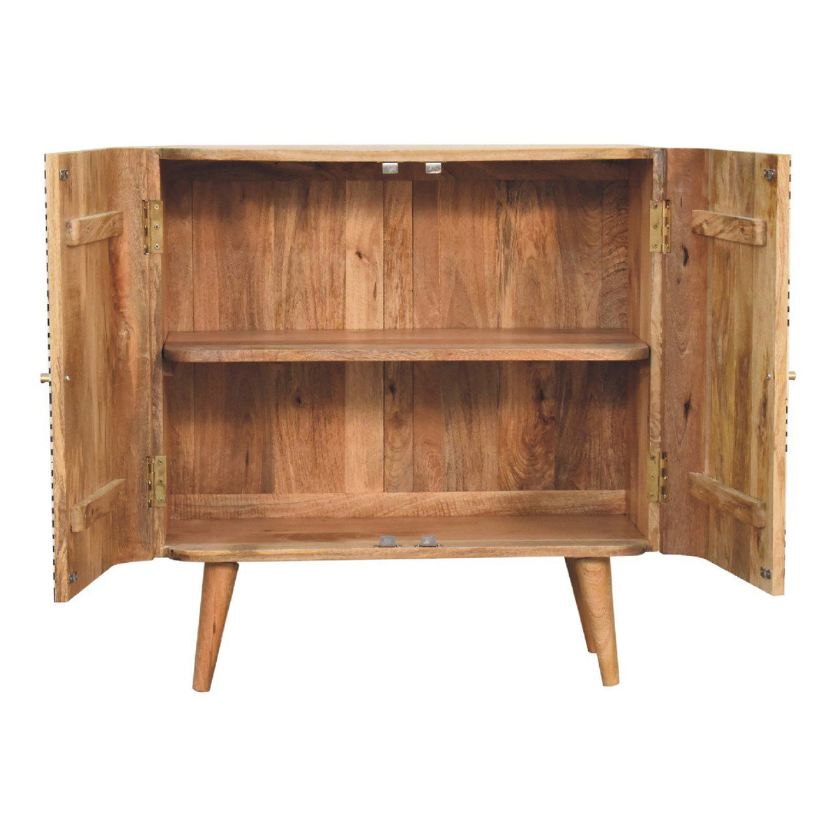 Massief houten Edessa buffet met beeninleg