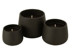 J-Line buitenkaars - cement - zwart - large - 48U