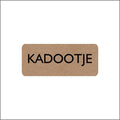 Kadootje - - wensetiket - rol van 500